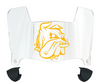 Minnesota Duluth Bulldogs Mini Football Helmet Visor Shield w/ Clips - PICK VISOR & LOGO COLOR
