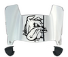 Minnesota Duluth Bulldogs Mini Football Helmet Visor Shield w/ Clips - PICK VISOR & LOGO COLOR