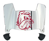 Minnesota Duluth Bulldogs Mini Football Helmet Visor Shield w/ Clips - PICK VISOR & LOGO COLOR