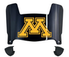 Minnesota Gophers Mini Football Helmet Visor Shield w/ Clips - PICK VISOR & LOGO COLOR - SportsJewelryProShop