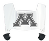 Minnesota Gophers Mini Football Helmet Visor Shield w/ Clips - PICK VISOR & LOGO COLOR - SportsJewelryProShop