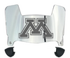 Minnesota Gophers Mini Football Helmet Visor Shield w/ Clips - PICK VISOR & LOGO COLOR - SportsJewelryProShop