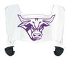 Minnesota State Mavericks Mini Football Helmet Visor Shield w/ Clips - PICK VISOR & LOGO COLOR