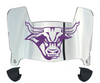 Minnesota State Mavericks Mini Football Helmet Visor Shield w/ Clips - PICK VISOR & LOGO COLOR