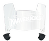 Minnesota State Mavericks Mini Football Helmet Visor Shield w/ Clips - PICK VISOR & LOGO COLOR