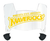 Minnesota State Mavericks Mini Football Helmet Visor Shield w/ Clips - PICK VISOR & LOGO COLOR