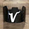 Minnesota Vikings Full Size Football Helmet Visor Shield Black Dark Tint w/ Clips - PICK LOGO COLOR
