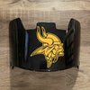 Minnesota Vikings Full Size Football Helmet Visor Shield Black Dark Tint w/ Clips - PICK LOGO COLOR