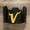 Minnesota Vikings Full Size Football Helmet Visor Shield Black Dark Tint w/ Clips - PICK LOGO COLOR