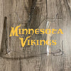 Minnesota Vikings Full Size Football Helmet Visor Shield Clear w/ Clips - PICK LOGO COLOR