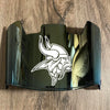 Minnesota Vikings Full Size Football Helmet Visor Shield Gold Iridium Mirror w/ Clips - PICK LOGO COLOR