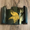 Minnesota Vikings Full Size Football Helmet Visor Shield Gold Iridium Mirror w/ Clips - PICK LOGO COLOR