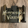 Minnesota Vikings Full Size Football Helmet Visor Shield Silver Chrome Mirror w/ Clips - PICK LOGO COLOR