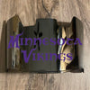 Minnesota Vikings Full Size Football Helmet Visor Shield Silver Chrome Mirror w/ Clips - PICK LOGO COLOR