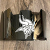 Minnesota Vikings Full Size Football Helmet Visor Shield Silver Chrome Mirror w/ Clips - PICK LOGO COLOR