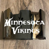 Minnesota Vikings Full Size Football Helmet Visor Shield Silver Chrome Mirror w/ Clips - PICK LOGO COLOR