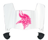Minnesota Vikings Limited Edition Mini Football Helmet Visor Shield w/ Clips - PICK VISOR & LOGO COLOR