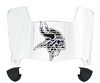 Minnesota Vikings Limited Edition Mini Football Helmet Visor Shield w/ Clips - PICK VISOR & LOGO COLOR