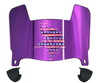 Minnesota Vikings Limited Edition Mini Football Helmet Visor Shield w/ Clips - PICK VISOR & LOGO COLOR