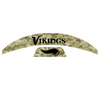 Minnesota Vikings MIDI Mid Size SpeedFlex Football Helmet Front & Back Bumper Decal Set - Pick Color
