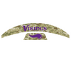 Minnesota Vikings MIDI Mid Size SpeedFlex Football Helmet Front & Back Bumper Decal Set - Pick Color