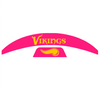 Minnesota Vikings MIDI Mid Size SpeedFlex Football Helmet Front & Back Bumper Decal Set - Pick Color
