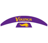 Minnesota Vikings MIDI Mid Size SpeedFlex Football Helmet Front & Back Bumper Decal Set - Pick Color