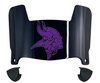 Minnesota Vikings Mini Football Helmet Visor Shield w/ Clips - PICK VISOR & LOGO COLOR
