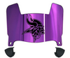 Minnesota Vikings Mini Football Helmet Visor Shield w/ Clips - PICK VISOR & LOGO COLOR