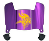 Minnesota Vikings Mini Football Helmet Visor Shield w/ Clips - PICK VISOR & LOGO COLOR