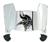 Minnesota Vikings Mini Football Helmet Visor Shield w/ Clips - PICK VISOR & LOGO COLOR