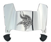 Minnesota Vikings Mini Football Helmet Visor Shield w/ Clips - PICK VISOR & LOGO COLOR
