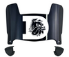 Minnesota Duluth Bulldogs Mini Football Helmet Visor Shield w/ Clips - PICK VISOR & LOGO COLOR
