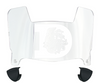 Minnesota Duluth Bulldogs Mini Football Helmet Visor Shield w/ Clips - PICK VISOR & LOGO COLOR