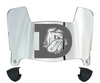 Minnesota Duluth Bulldogs Mini Football Helmet Visor Shield w/ Clips - PICK VISOR & LOGO COLOR