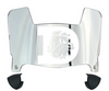 Minnesota Duluth Bulldogs Mini Football Helmet Visor Shield w/ Clips - PICK VISOR & LOGO COLOR