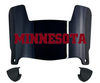 Minnesota Gophers Mini Football Helmet Visor Shield w/ Clips - PICK VISOR & LOGO COLOR - SportsJewelryProShop