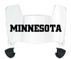 Minnesota Gophers Mini Football Helmet Visor Shield w/ Clips - PICK VISOR & LOGO COLOR - SportsJewelryProShop