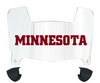 Minnesota Gophers Mini Football Helmet Visor Shield w/ Clips - PICK VISOR & LOGO COLOR - SportsJewelryProShop