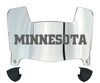 Minnesota Gophers Mini Football Helmet Visor Shield w/ Clips - PICK VISOR & LOGO COLOR - SportsJewelryProShop