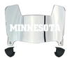 Minnesota Gophers Mini Football Helmet Visor Shield w/ Clips - PICK VISOR & LOGO COLOR - SportsJewelryProShop