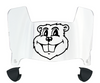 Minnesota Gophers Mini Football Helmet Visor Shield w/ Clips - PICK VISOR & LOGO COLOR - SportsJewelryProShop