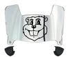 Minnesota Gophers Mini Football Helmet Visor Shield w/ Clips - PICK VISOR & LOGO COLOR - SportsJewelryProShop