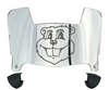 Minnesota Gophers Mini Football Helmet Visor Shield w/ Clips - PICK VISOR & LOGO COLOR - SportsJewelryProShop