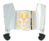Minnesota Gophers Mini Football Helmet Visor Shield w/ Clips - PICK VISOR & LOGO COLOR - SportsJewelryProShop