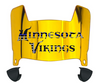 Minnesota Vikings Limited Edition Mini Football Helmet Visor Shield w/ Clips - PICK VISOR & LOGO COLOR