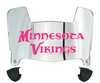 Minnesota Vikings Limited Edition Mini Football Helmet Visor Shield w/ Clips - PICK VISOR & LOGO COLOR