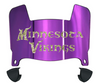 Minnesota Vikings Limited Edition Mini Football Helmet Visor Shield w/ Clips - PICK VISOR & LOGO COLOR