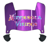 Minnesota Vikings Limited Edition Mini Football Helmet Visor Shield w/ Clips - PICK VISOR & LOGO COLOR