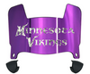 Minnesota Vikings Limited Edition Mini Football Helmet Visor Shield w/ Clips - PICK VISOR & LOGO COLOR